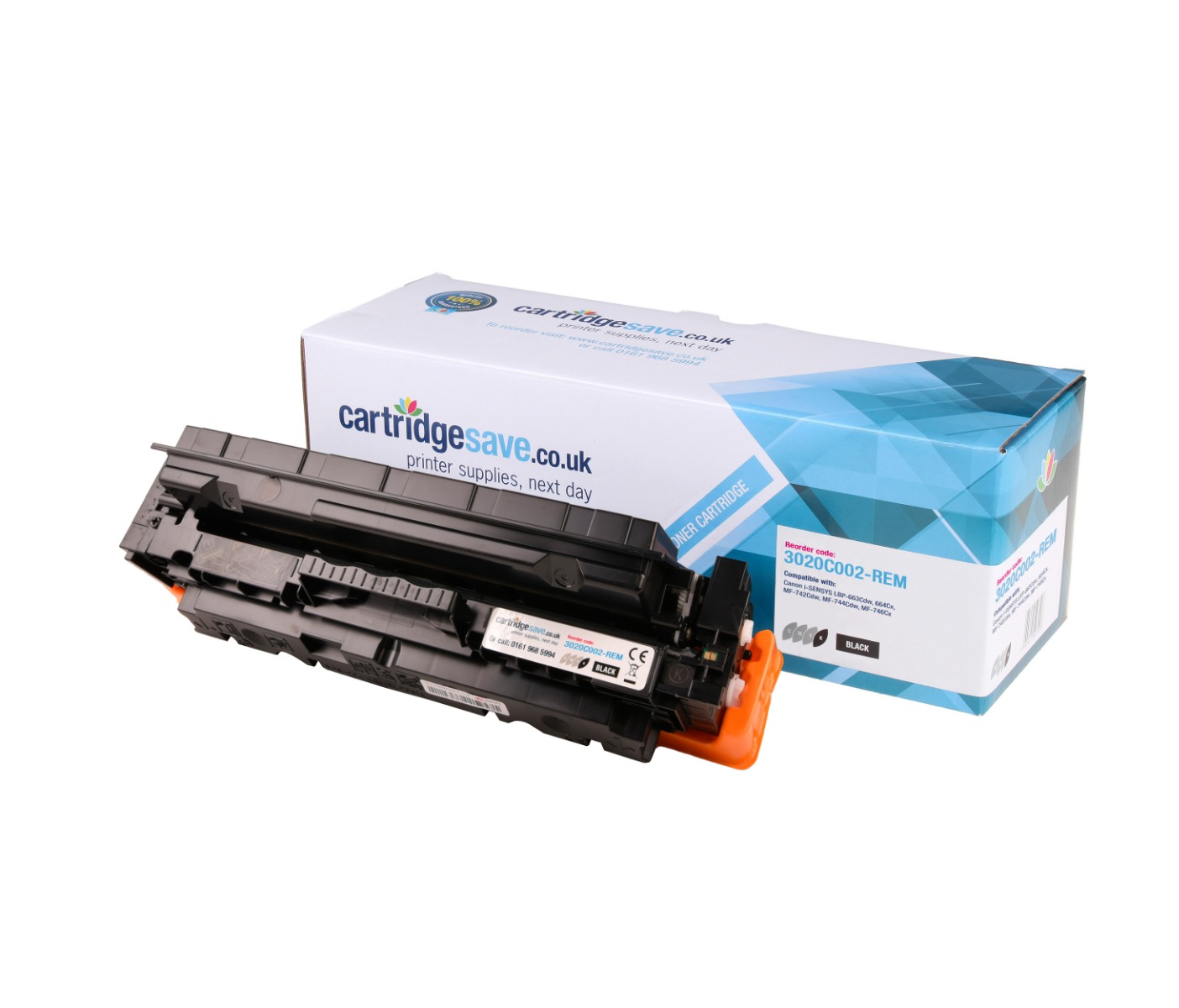 Compatible Canon 055H High Capacity Black Toner Cartridge - (3020C002)