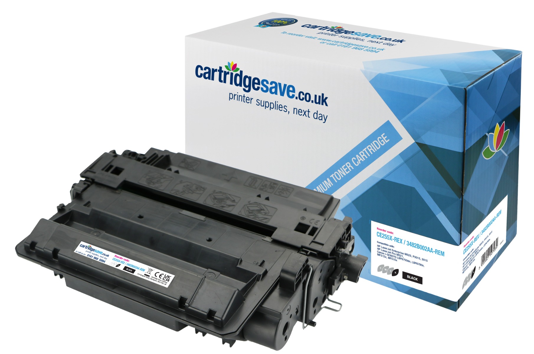 Compatible Canon 724H High Capacity Black Toner Cartridge - (3482B002AA)