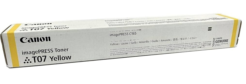 Canon 3644C001AA Yellow Toner Cartridge (T07Y)