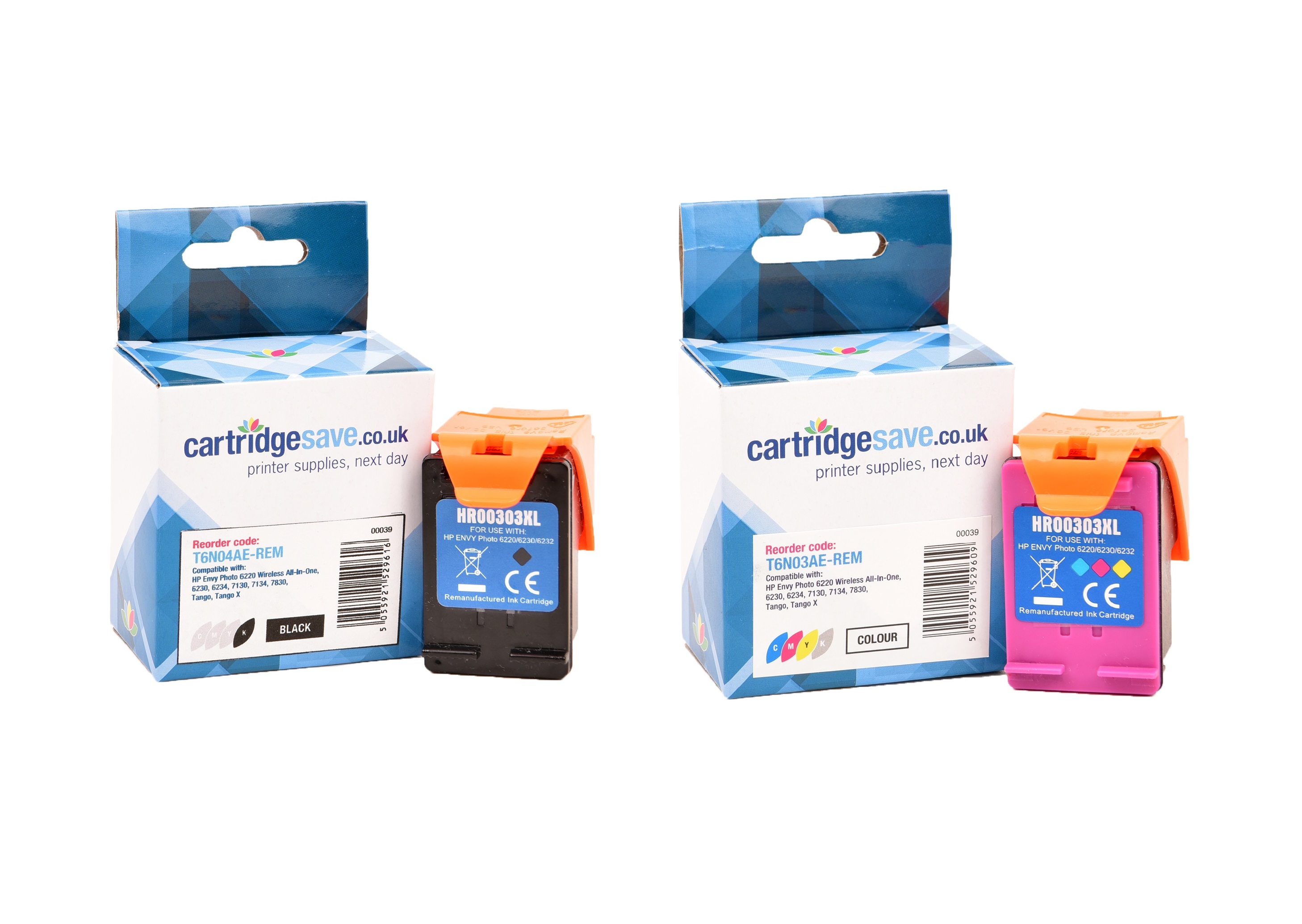 Compatible HP 303XL Black & Tri-Colour Ink Cartridge Multipack (3YN10AE)