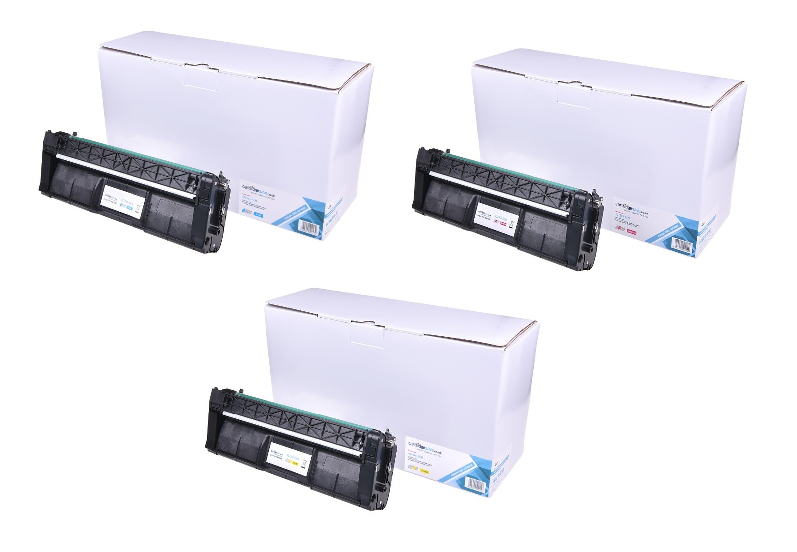 Compatible Ricoh 40754 3 Colour Toner Cartridge Multipack