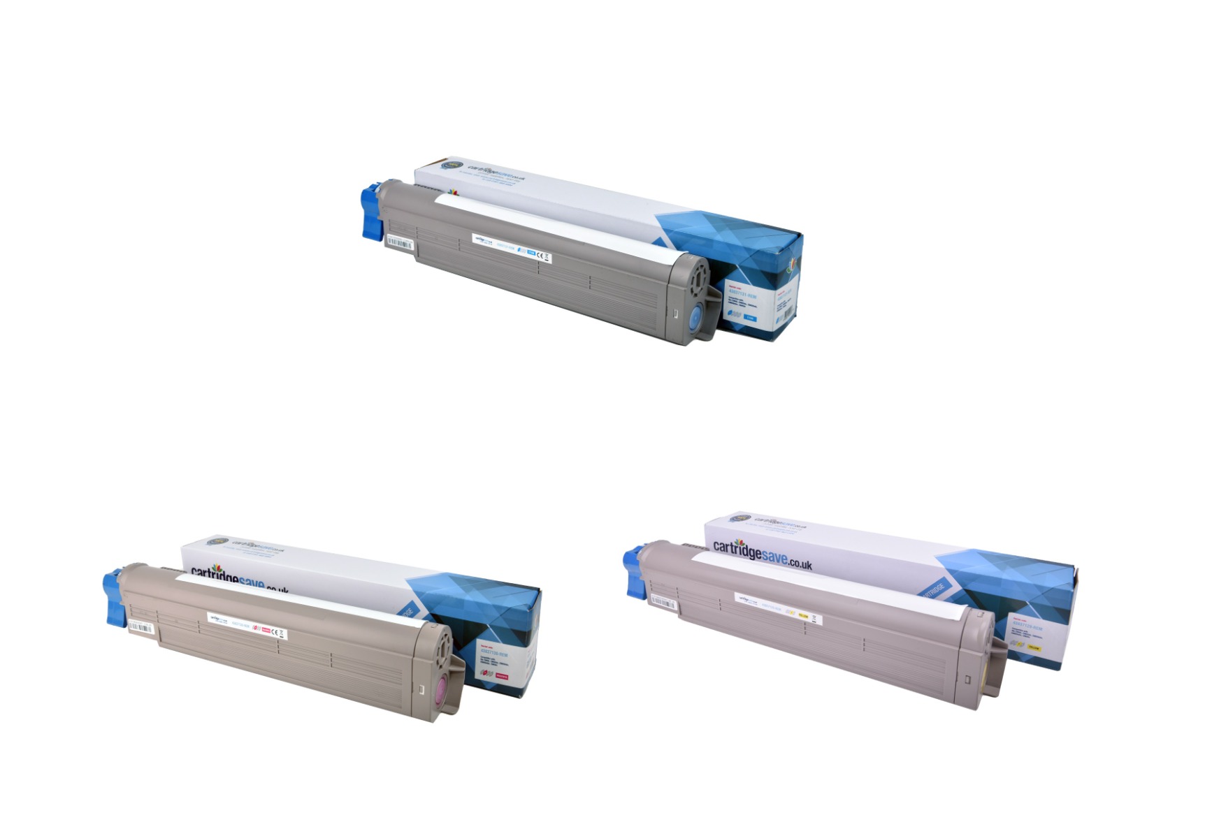 Compatible OKI 438371 3 Colour Toner Cartridge Multipack