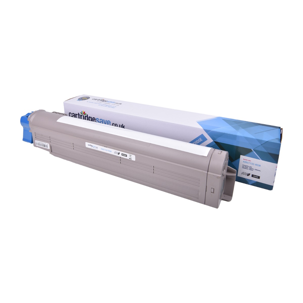 Compatible OKI 43837132 Black Toner Cartridge