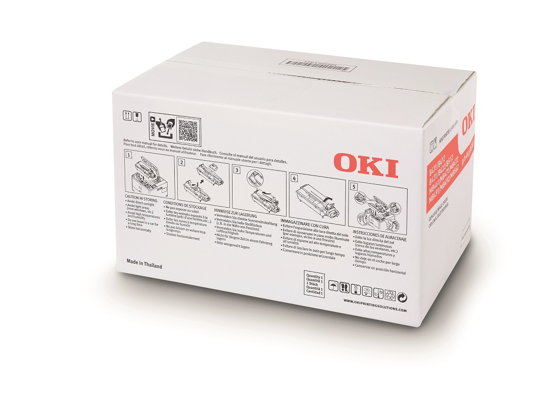 Oki 44574302 Black Image Drum