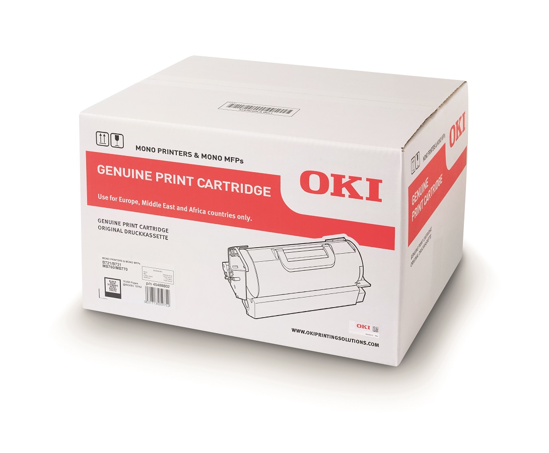 OKI 45488802 Black Toner Cartridge