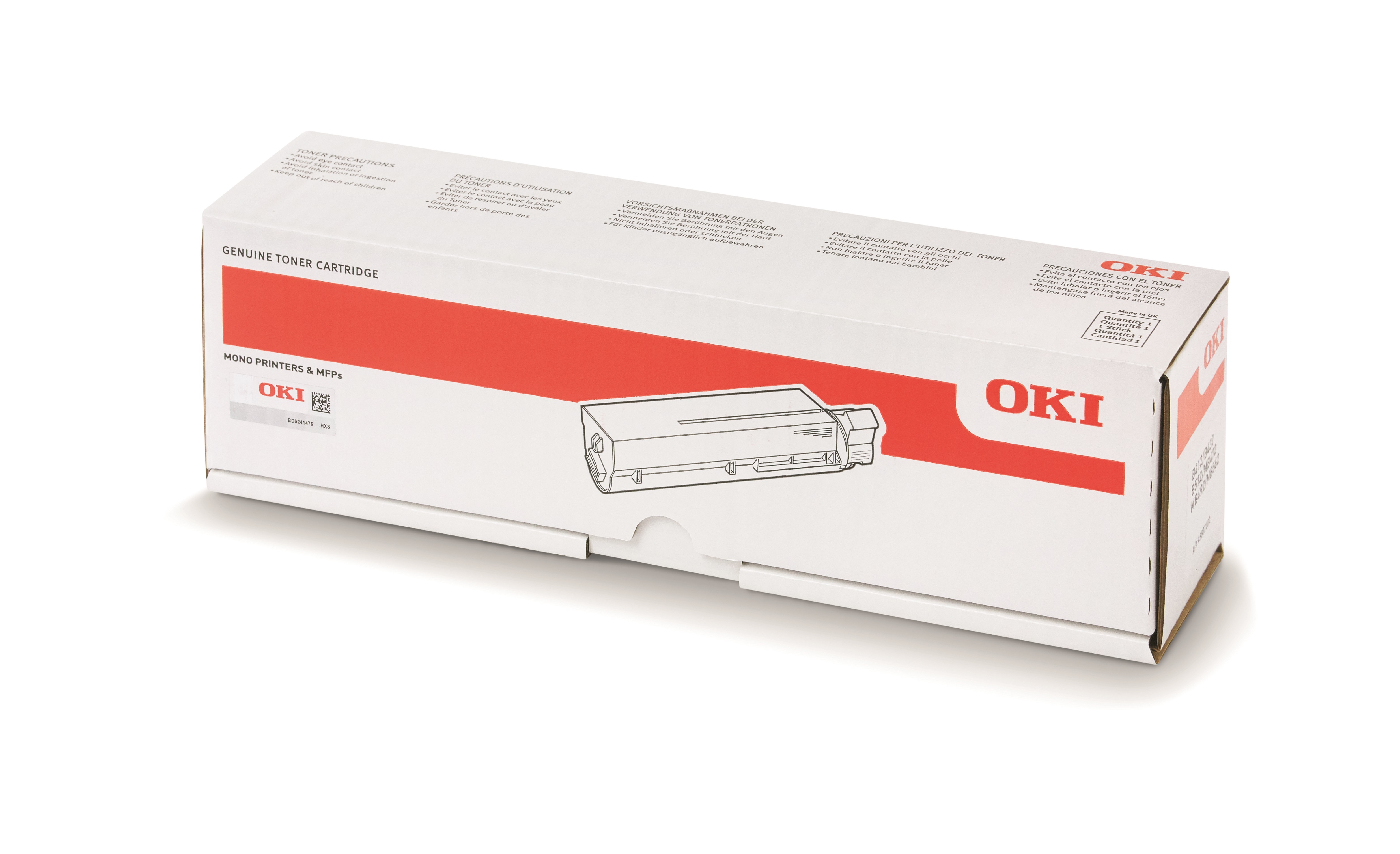 Oki 45807111 Extra High Capacity Black Toner Cartridge