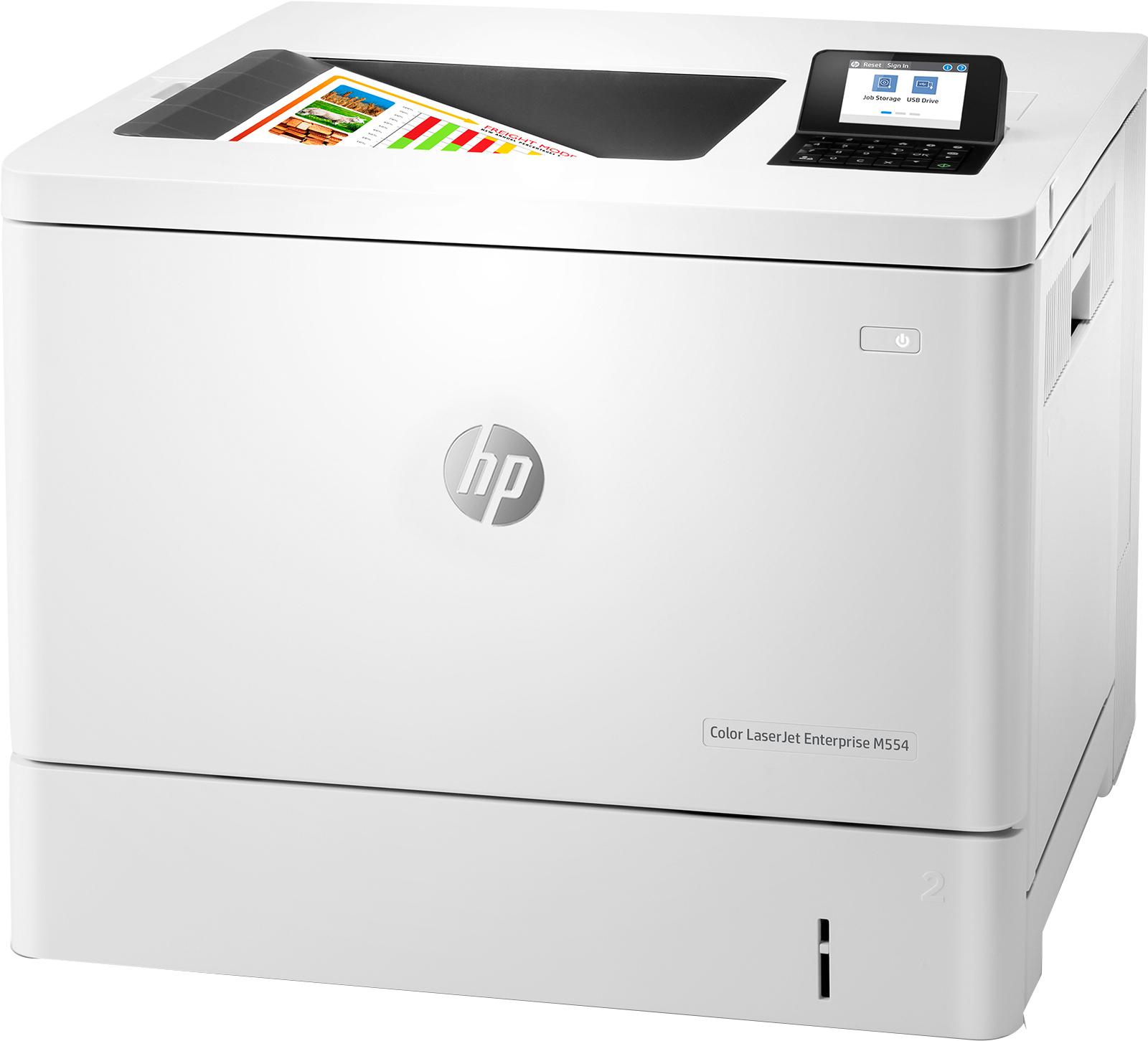 HP LaserJet Enterprise M554dn Colour Printer