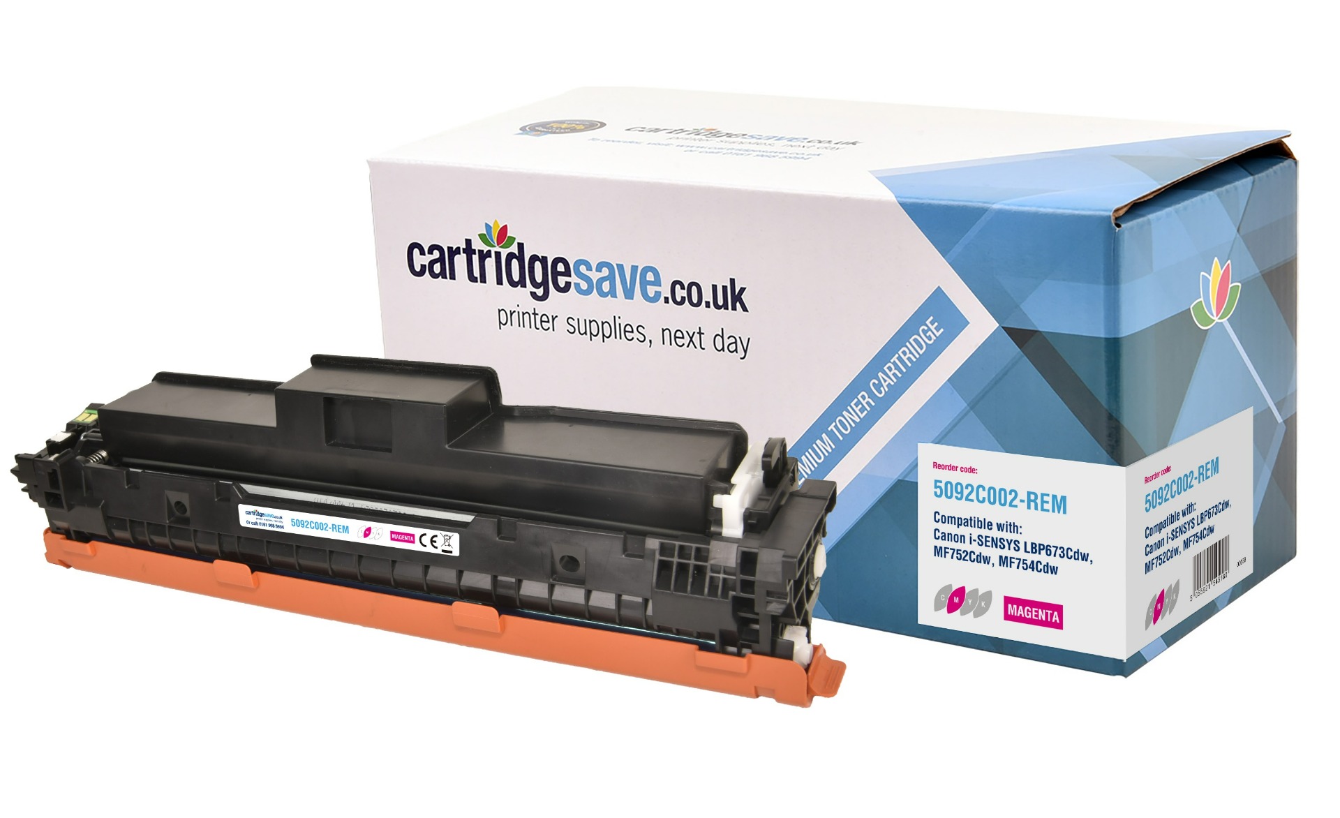 Compatible Canon 069 Magenta Toner Cartridge - (5092C002)