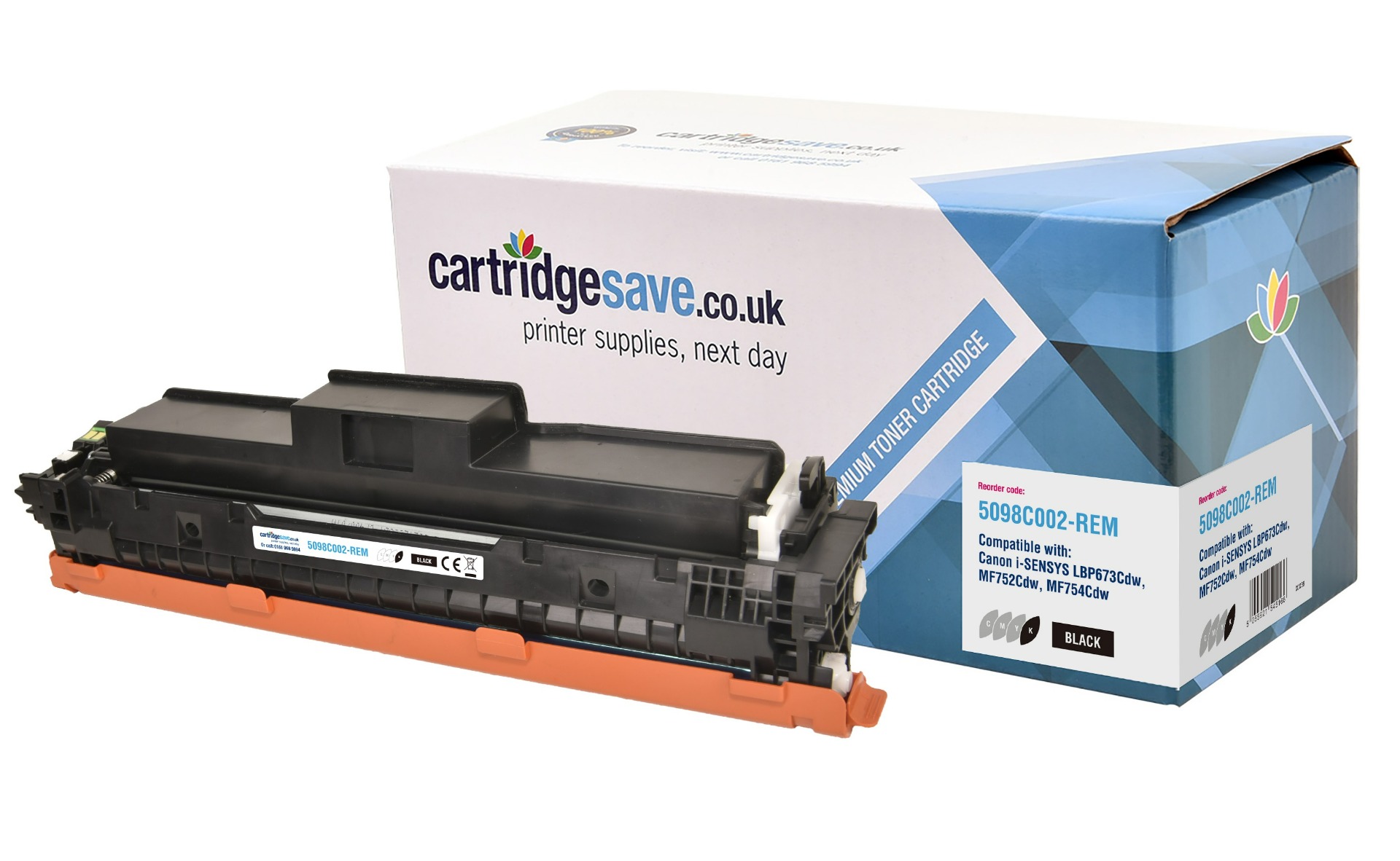 Compatible Canon 069H High Capacity Black Toner Cartridge - (5098C002)