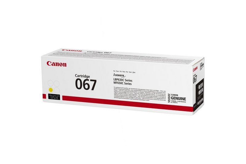 Canon 067Y Yellow Toner Cartridge (5099C002)