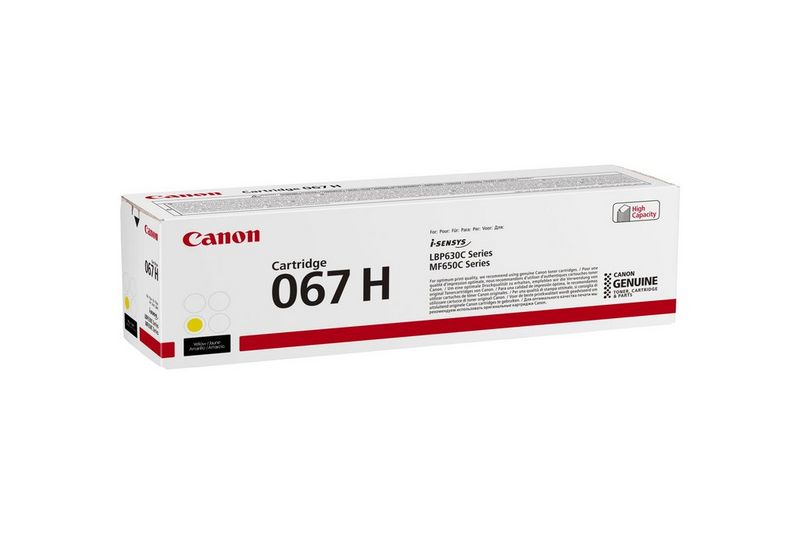 Canon 067HY High Capacity Yellow Toner Cartridge (5103C002)