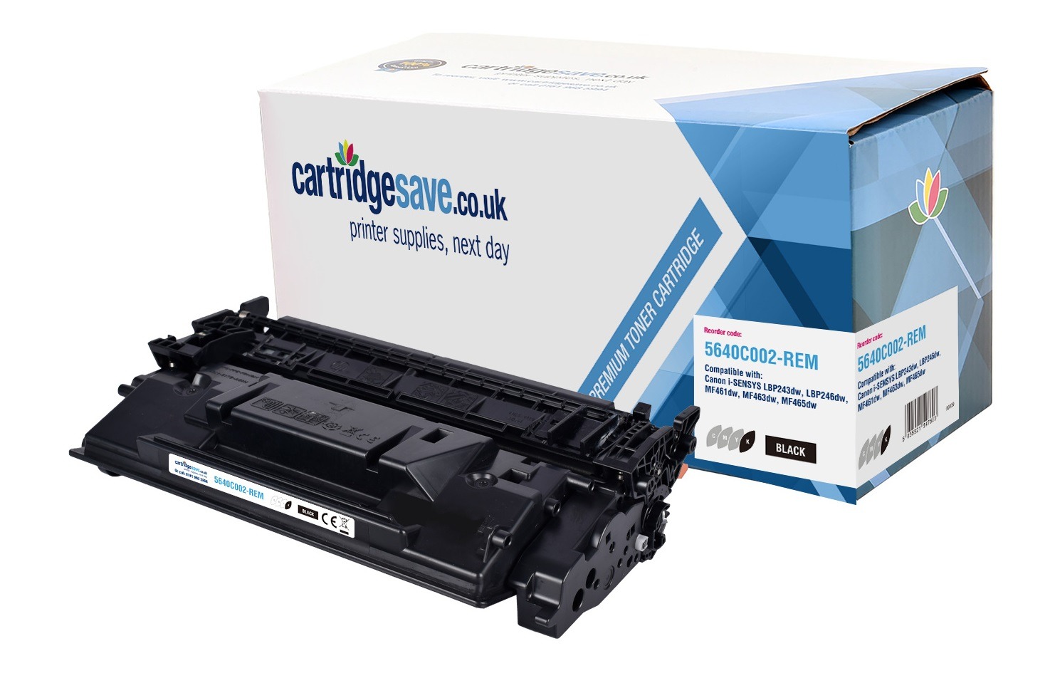 Compatible Canon 5640C002 High Capacity Black Toner Cartridge - 070H