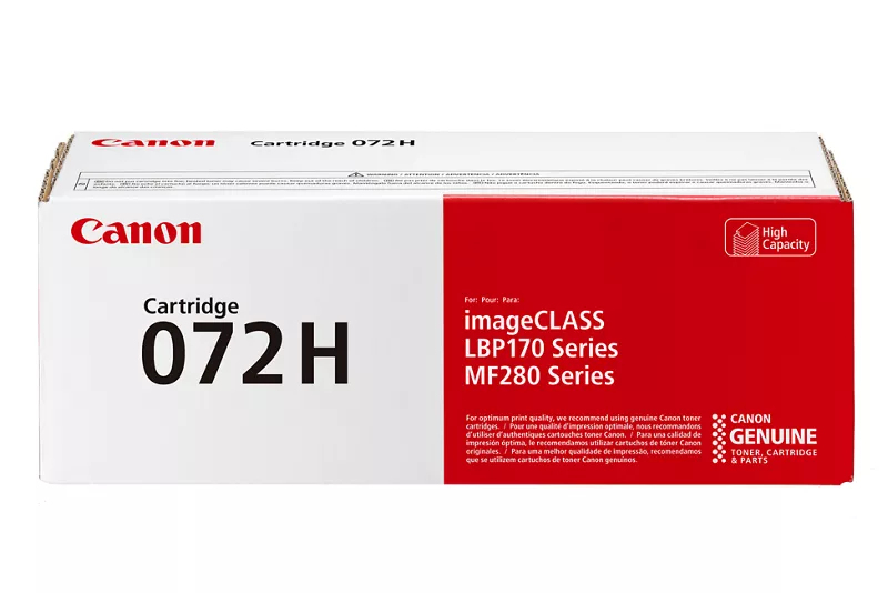 Canon High Capacity 072H Black Toner Cartridge - (5648C002)