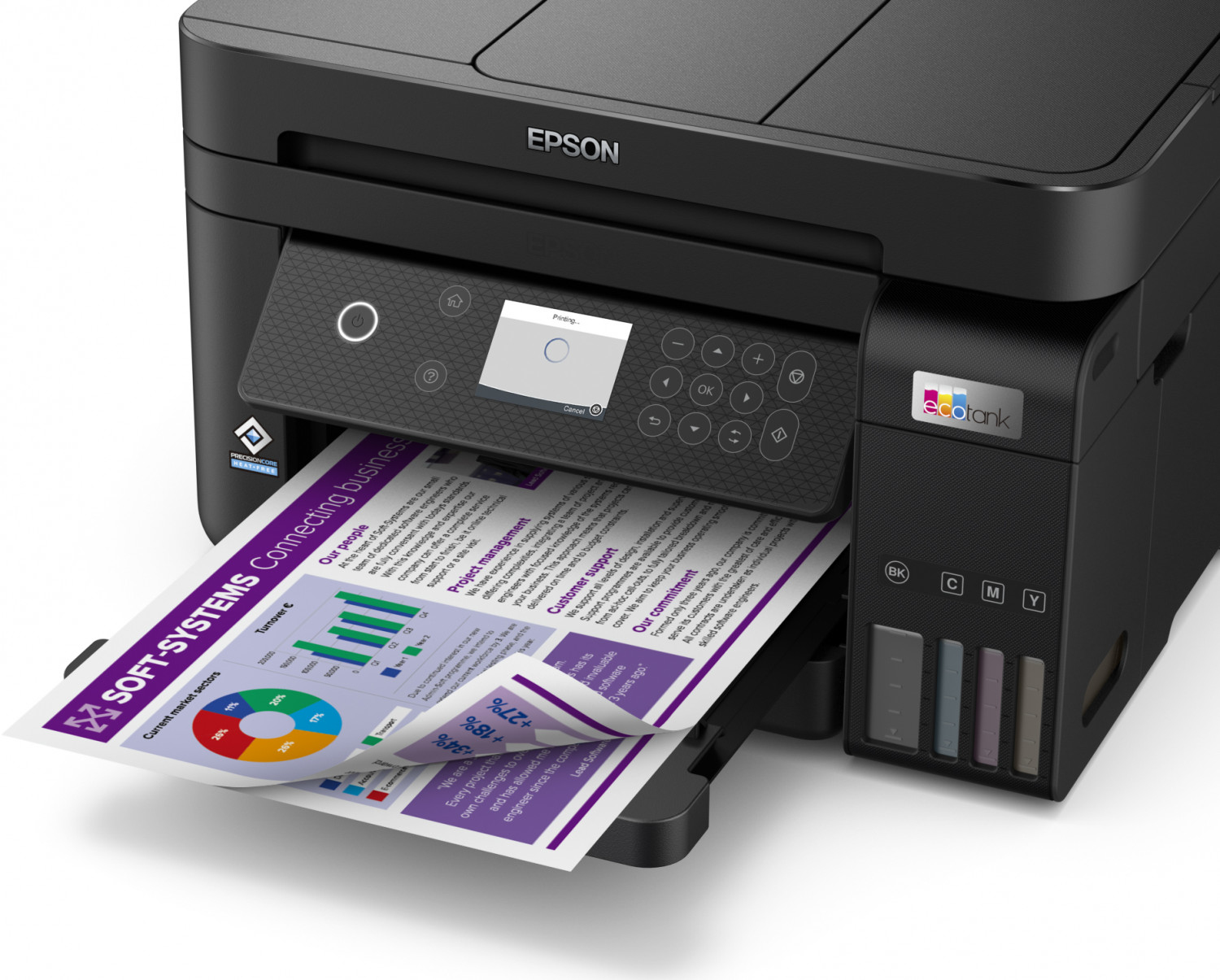 Epson EcoTank ET-3850 A4 Inkjet Printer