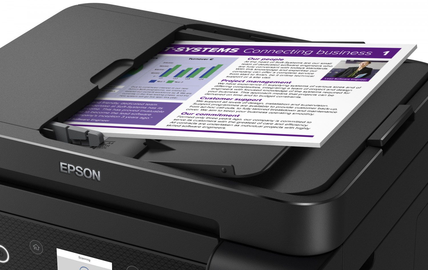 Epson EcoTank ET-3850 A4 Inkjet Printer