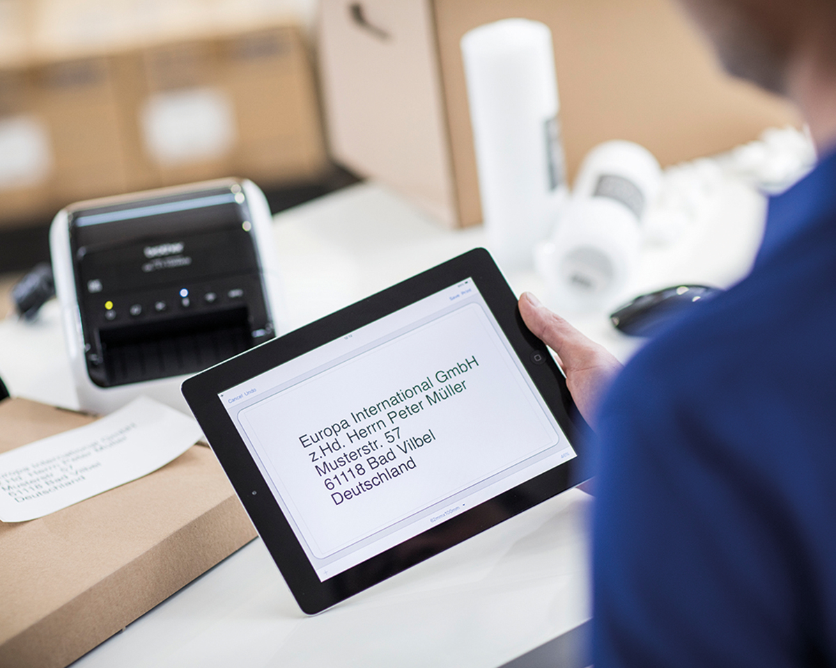 Brother QL-1110NWBC Shipping Label Printer