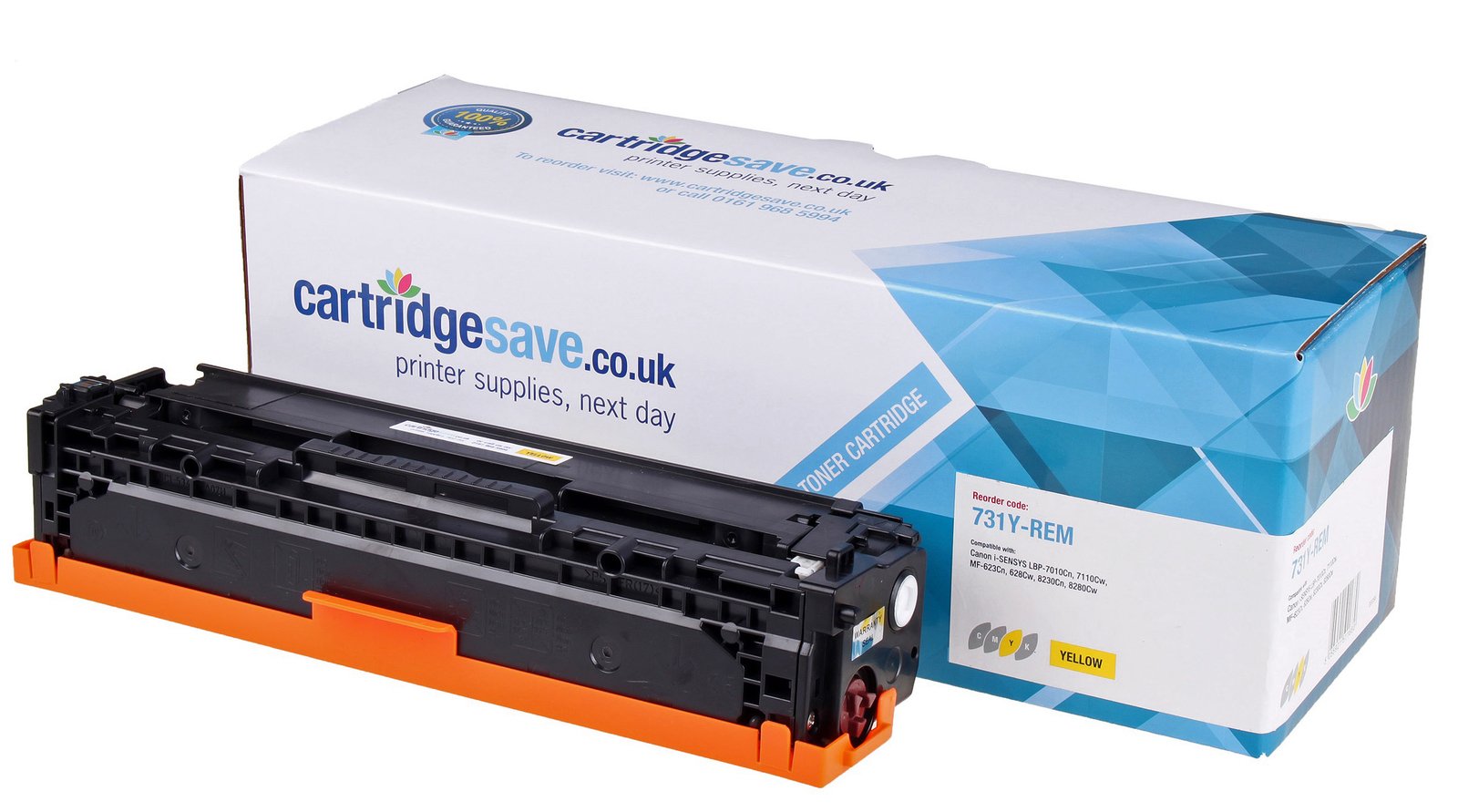 Compatible Canon 731 Yellow Toner Cartridge - (6269B002)