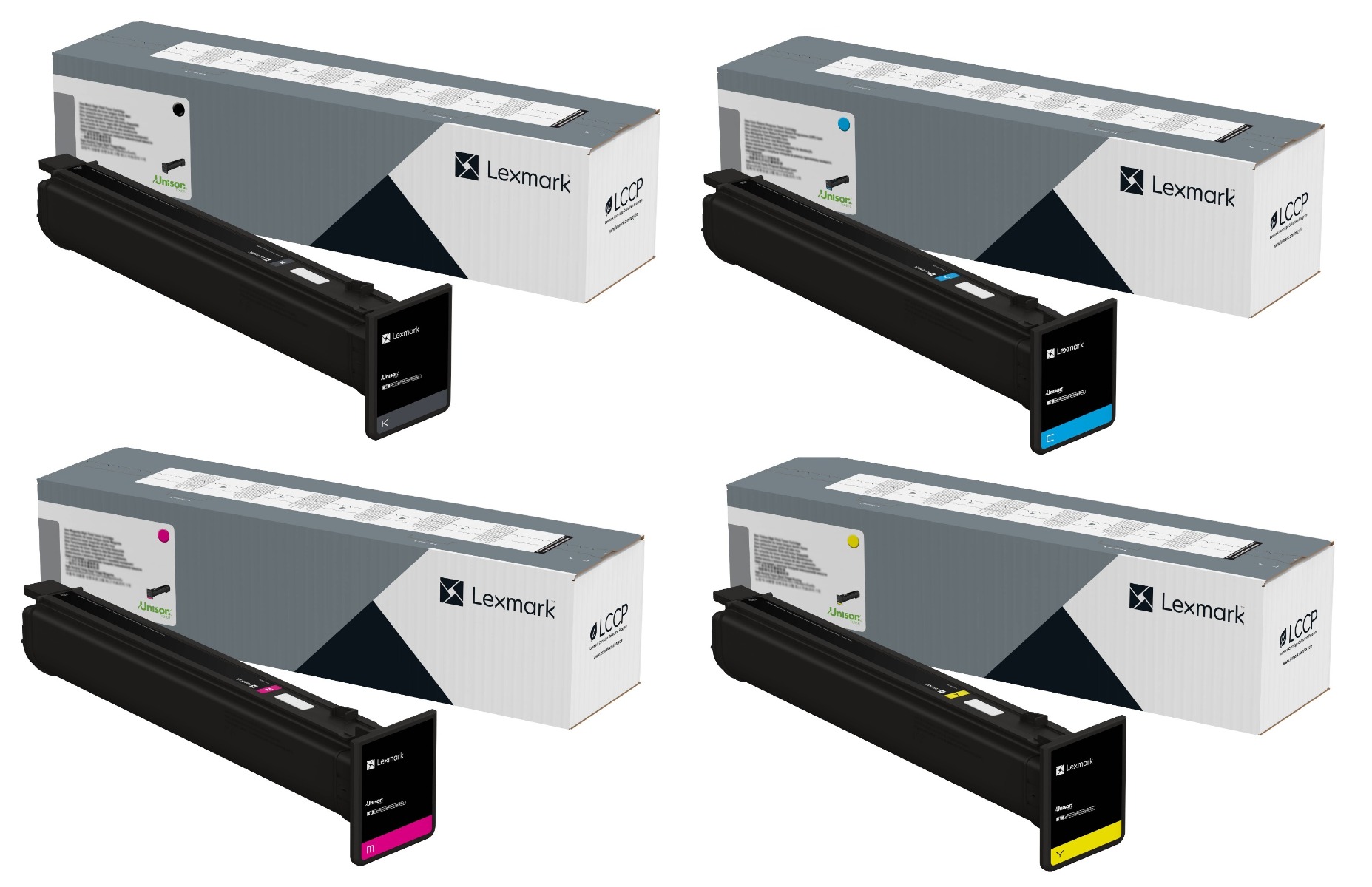 Lexmark 77L0H 4 Colour Toner Cartridge Multipack