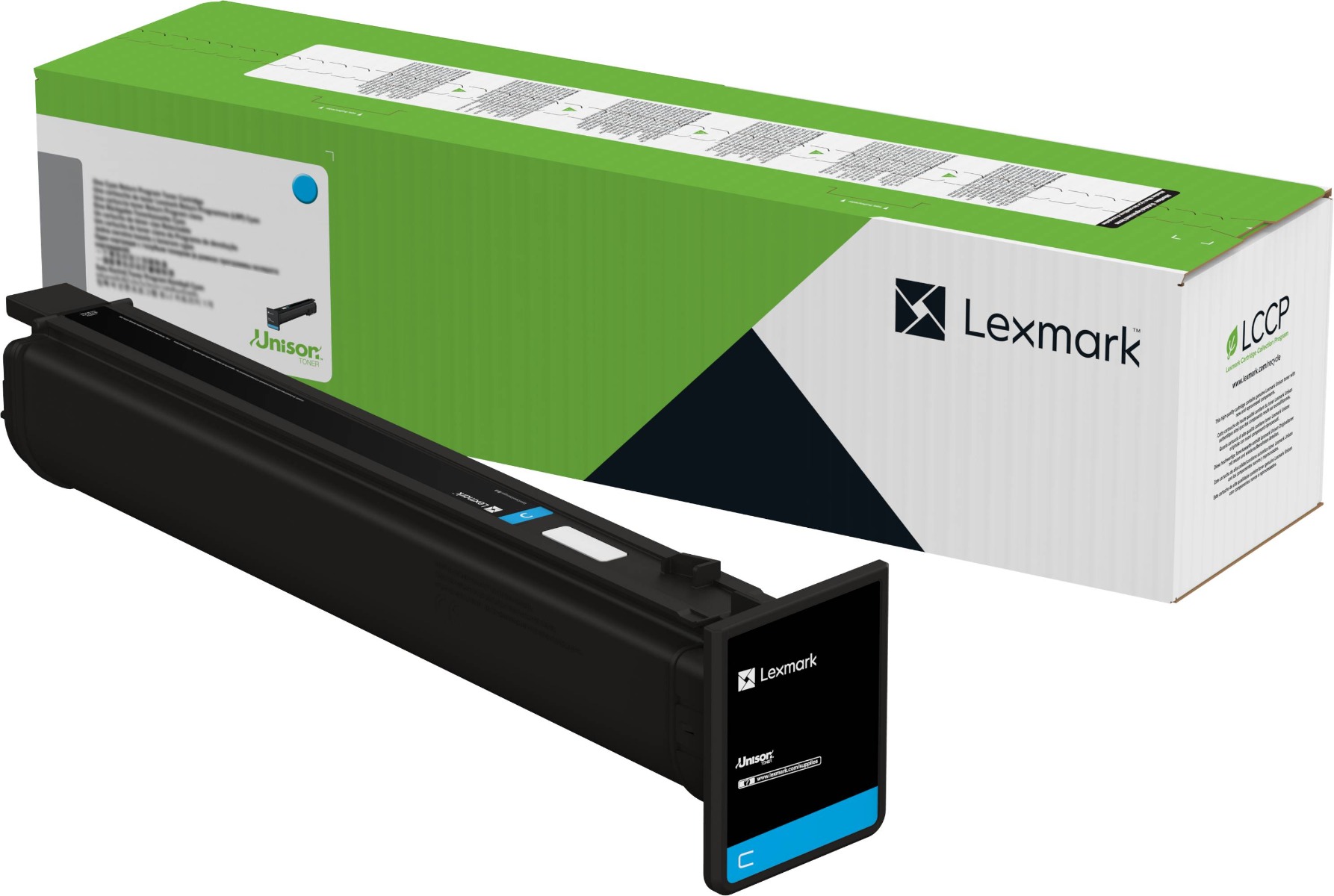 Lexmark 77L2HC0 High Capacity Cyan Return Program Toner Cartridge