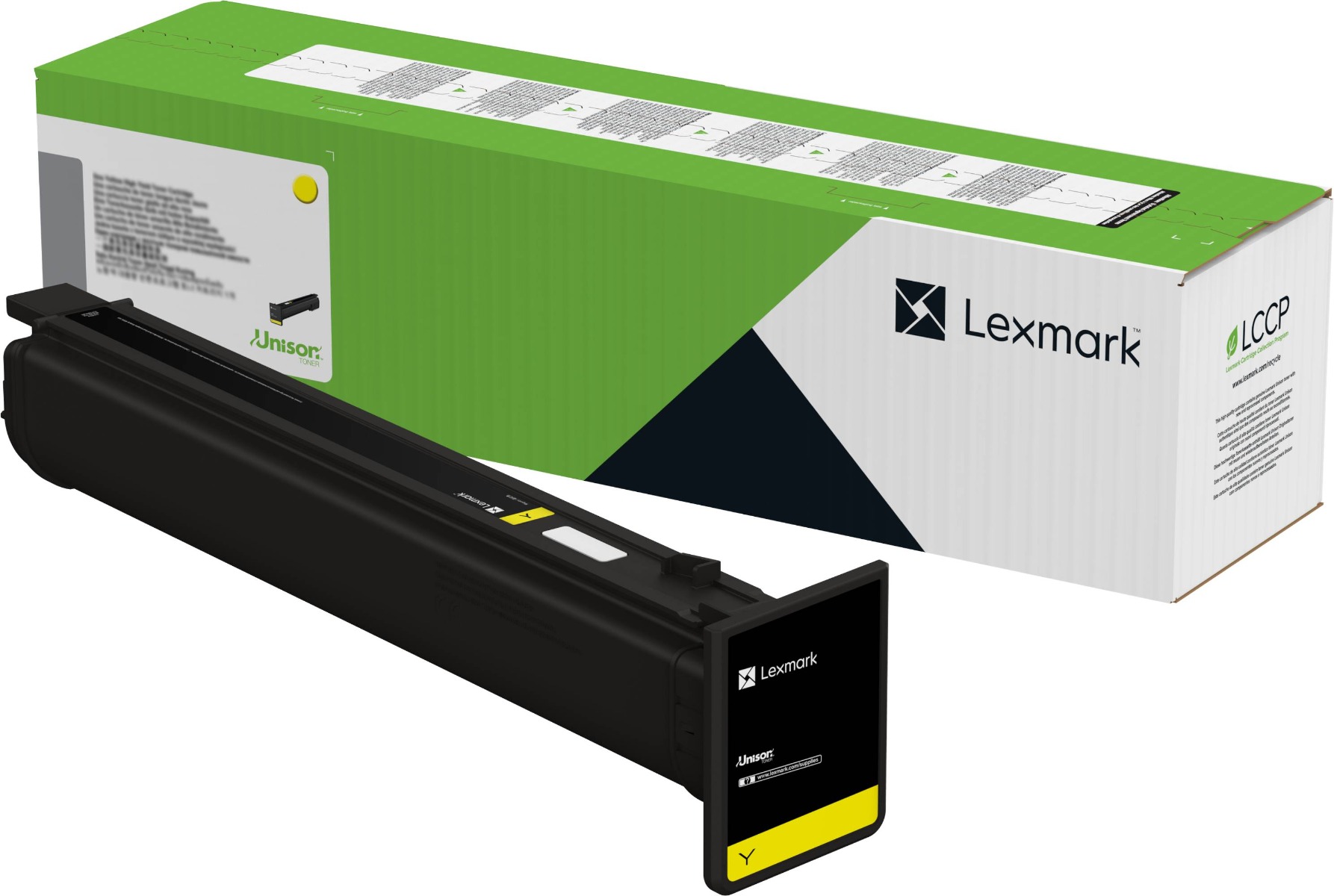 Lexmark 77L2HY0 High Capacity Yellow Return Program Toner Cartridge