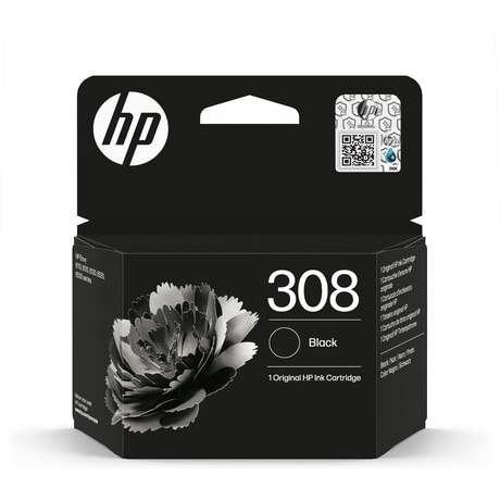 HP 308 Black Ink Cartridge - (7FP21UE)