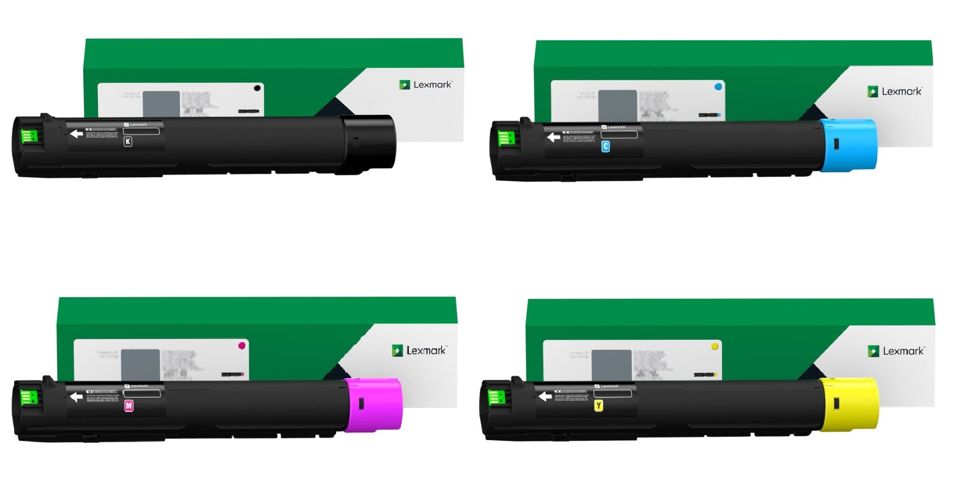 Lexmark 85D00 4 Colour Return Program Toner Cartridge Multipack