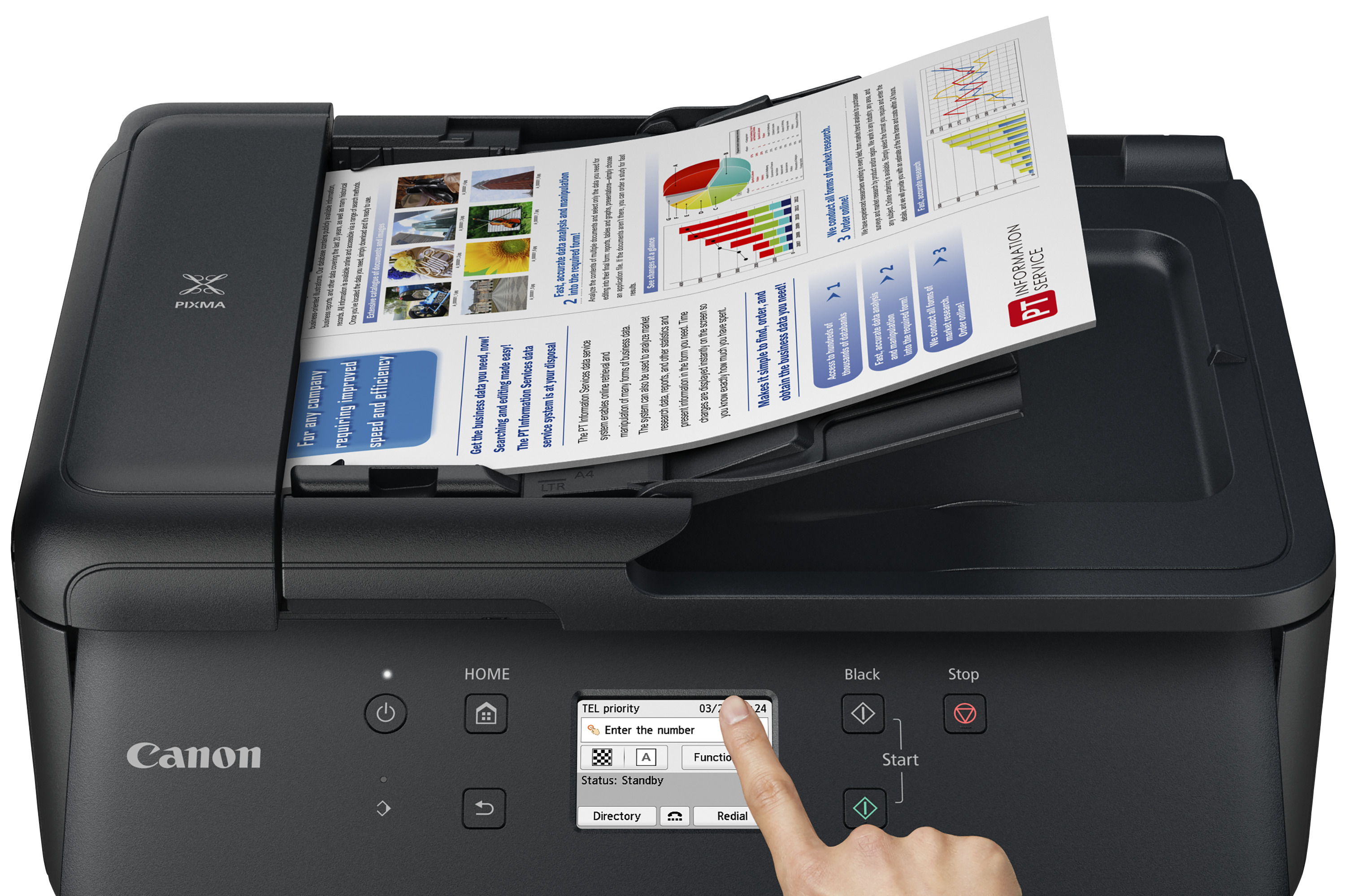 Canon PIXMA TR7650 Colour Inkjet Printer