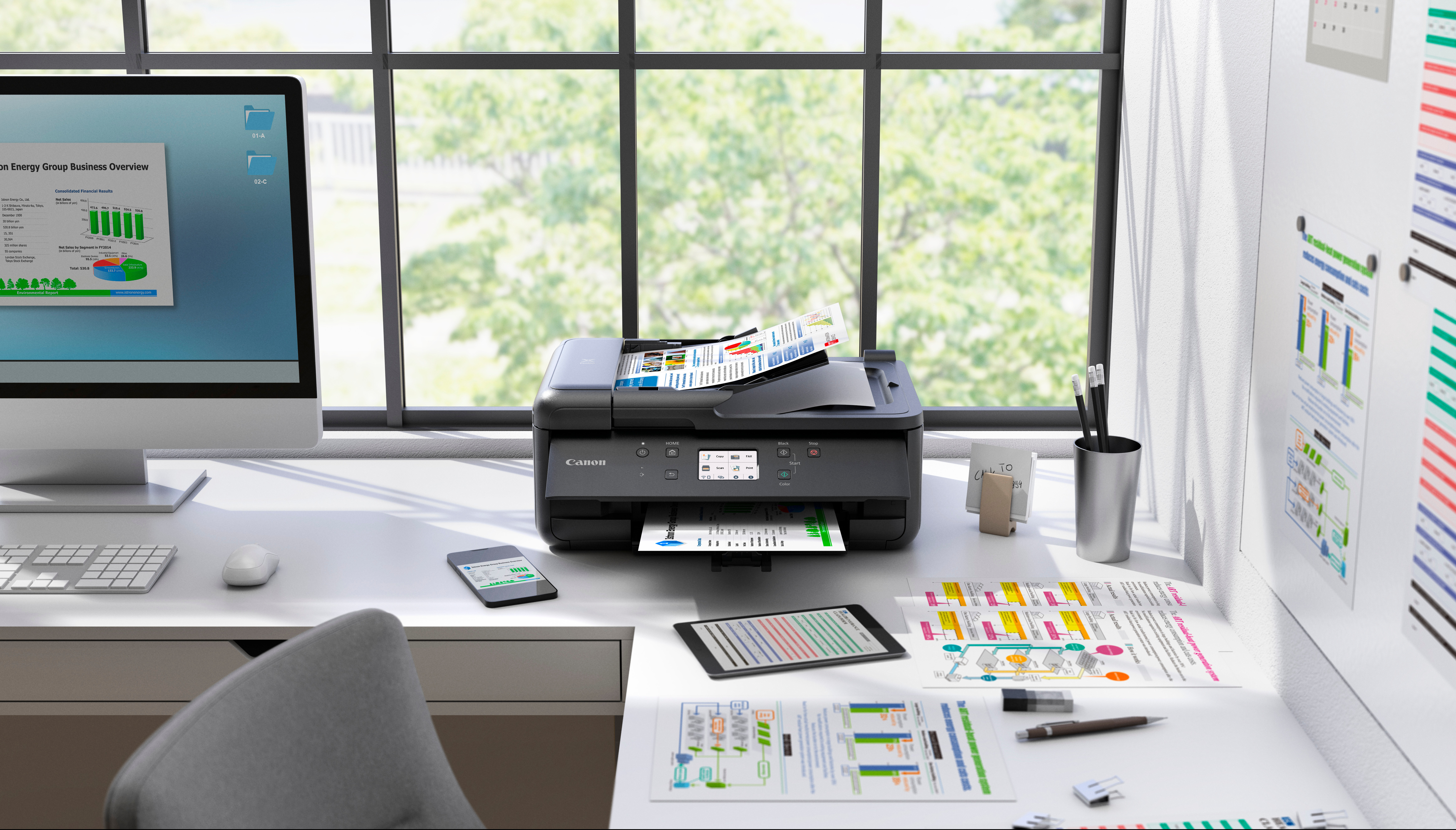 Canon PIXMA TR7650 Colour Inkjet Printer