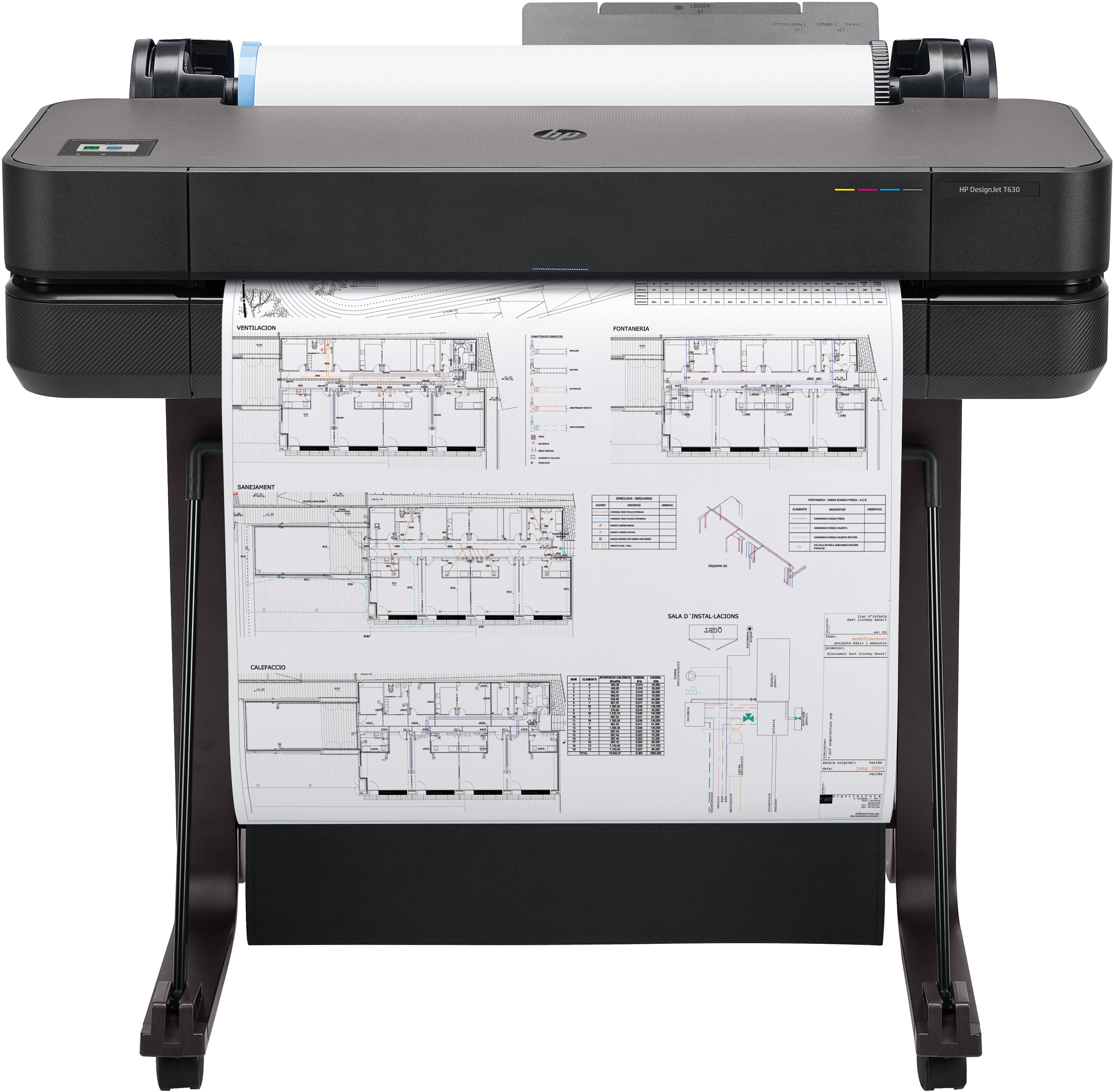 HP Designjet T630 24-in A1 Printer 2025 edition