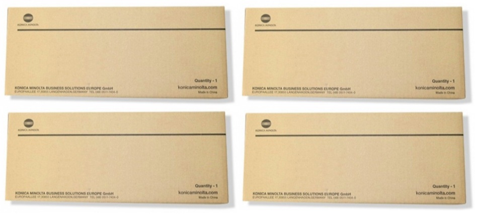 Konica Minolta AD3H 4-Colour Toner Cartridge Multipack 