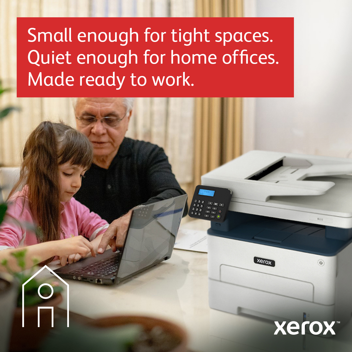 Xerox B225 Mono Laser Printer