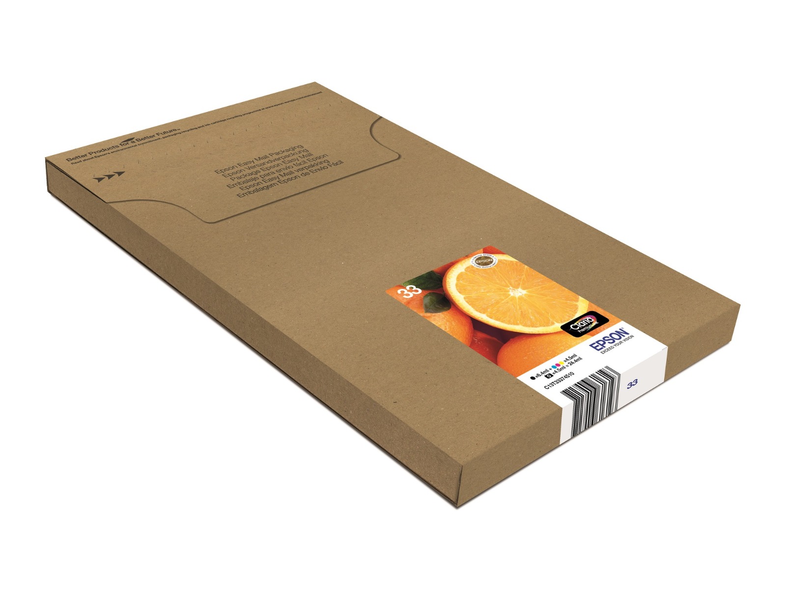 Epson 33 5 Colour Ink Cartridge Multipack - (T3337 Oranges)