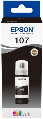 Epson 107 Black Ink Bottle - (C13T09B140)