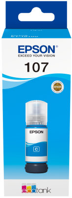 Epson 107 Cyan Ink Bottle - (C13T09B240)