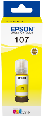 Epson 107 Yellow Ink Bottle - (C13T09B440)