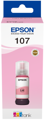 Epson 107 Light Magenta Ink Bottle - (C13T09B640)