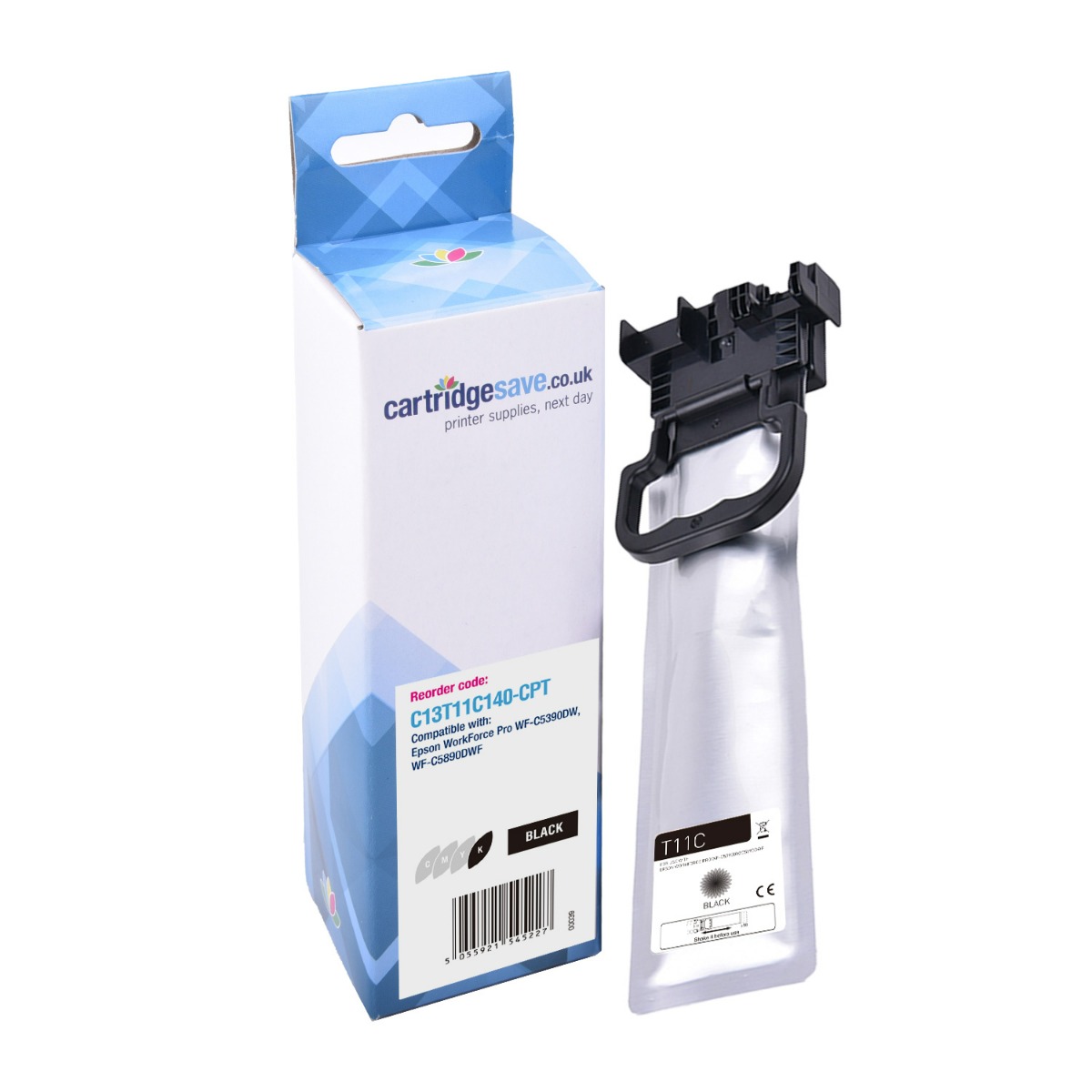 Compatible Epson C13T11C140 Black Ink Cartridge