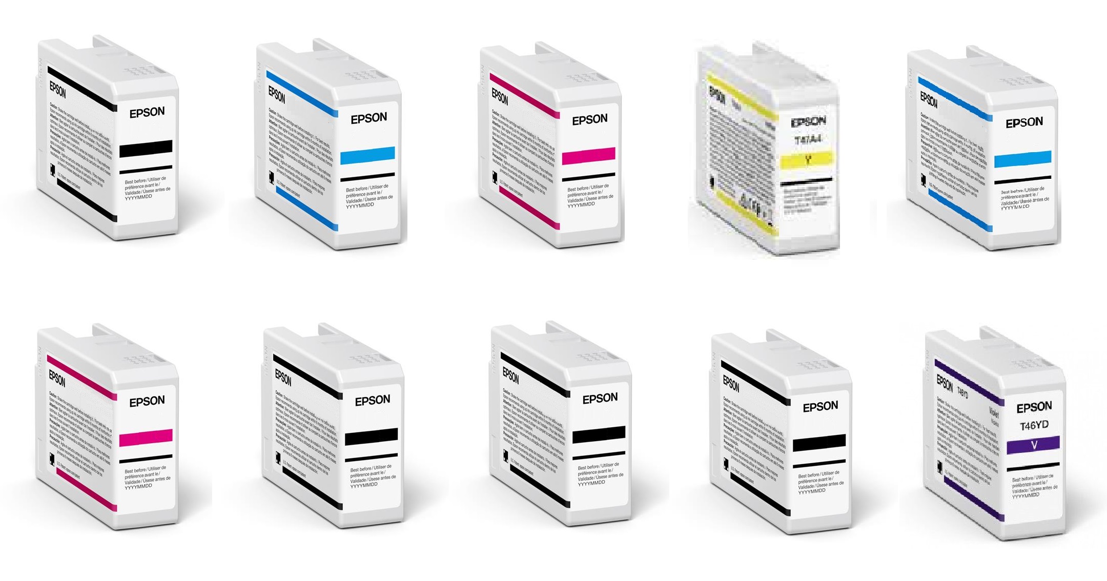 Epson T47A 10 Colour Ink Cartridge Multipack