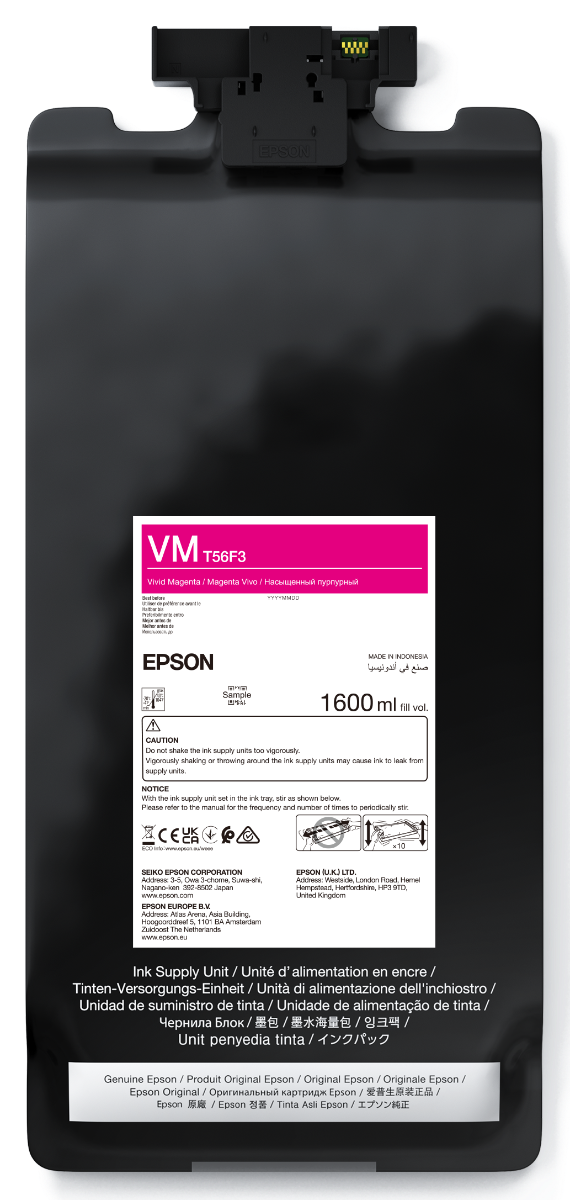 Epson T56F3 Vivid Magenta Ink Cartridge - (C13T56F300)