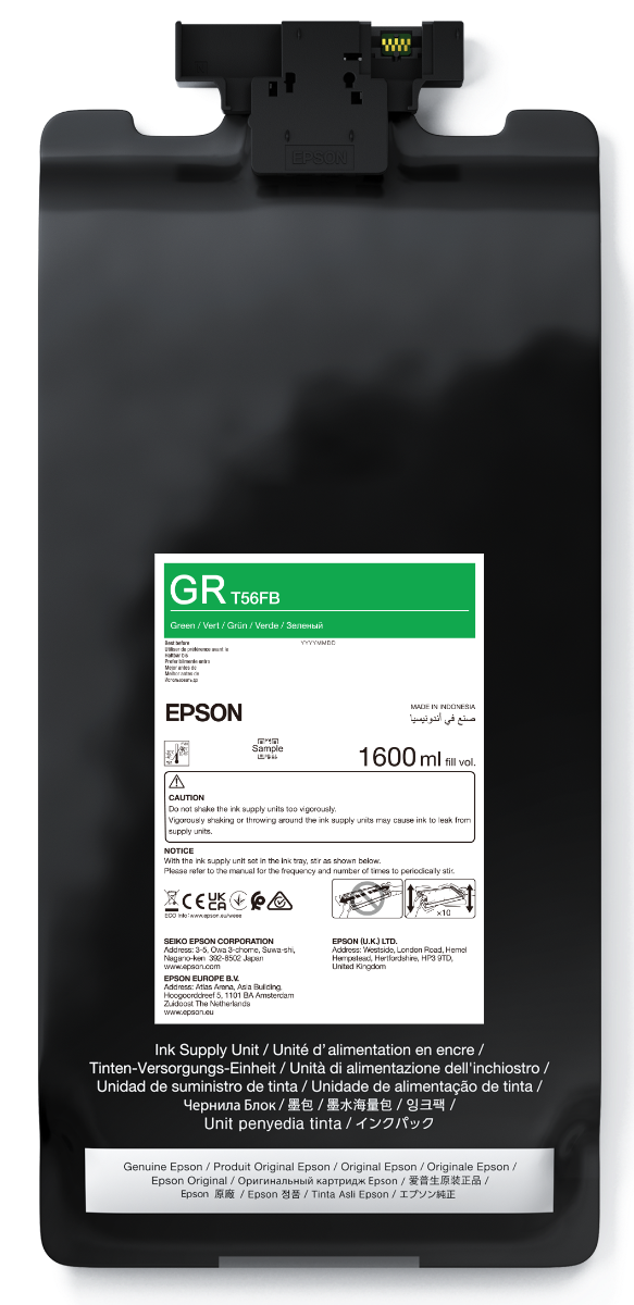 Epson T56FB Green Ink Cartridge - (C13T56FB00)