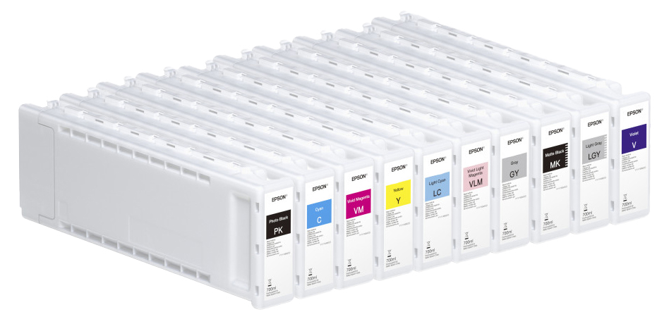 Epson High Capacity C13T56P 10 Colour Ink Cartridge Multipack