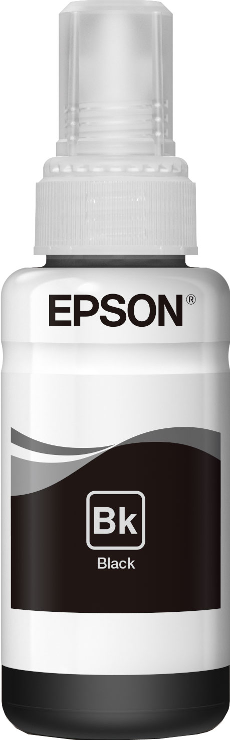 Epson 664 Black Ink Bottle - (T6641 Ecotank Printer Cartridge)