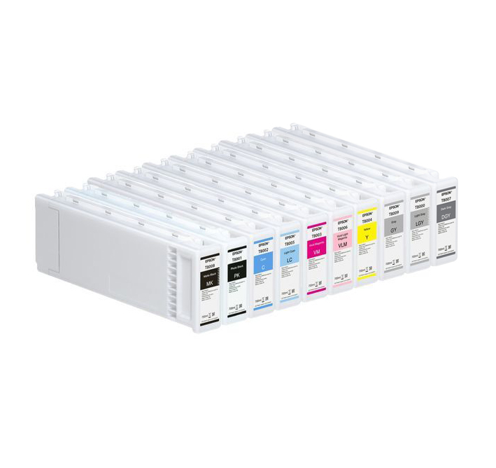 Epson T800 10 Colour Ink Cartridge Multipack - (C13T800000/100/200/300/400/500/600/700/800/900)