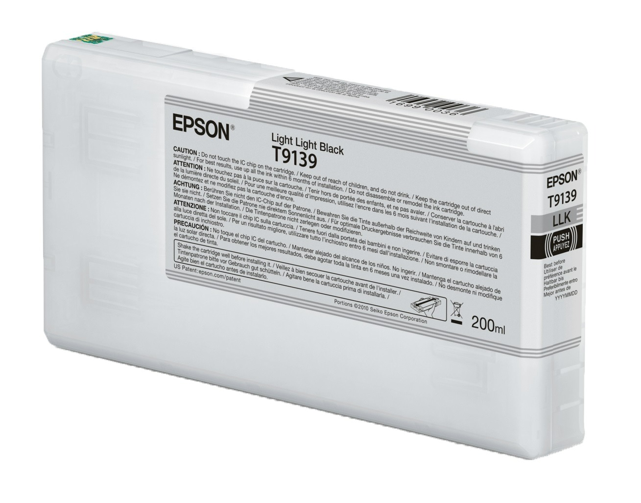 Epson T9139 Light Light Black Ink Cartridge - (C13T913900)