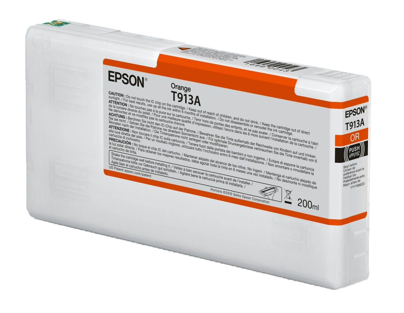 Epson T913A Orange Ink Cartridge - (C13T913A00)