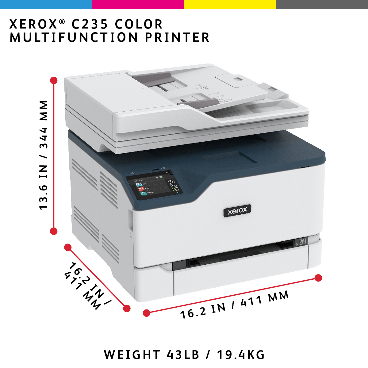 Xerox C235 Colour Laser Printer 