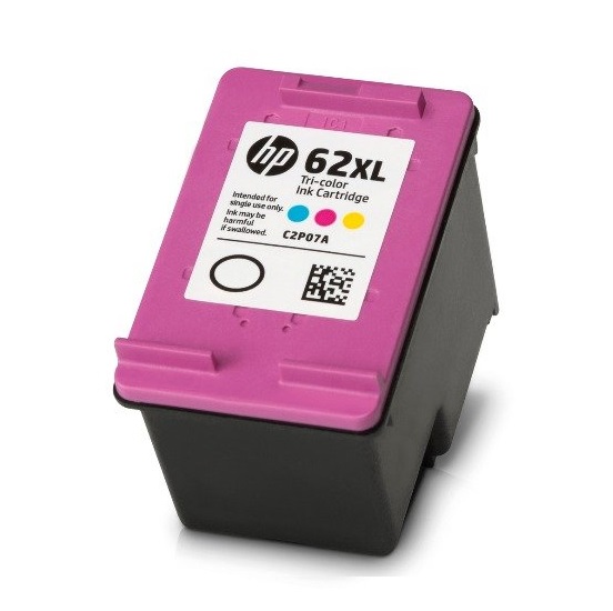 HP 62XL High Capacity Tri-Colour Ink Cartridge - (C2P07AE)