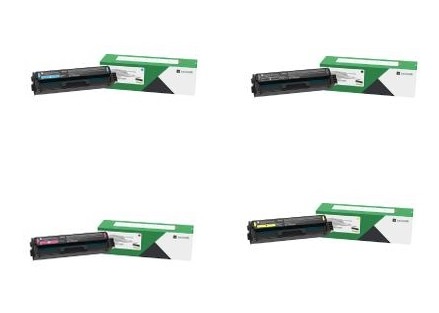 Lexmark C342X High Capacity 4 Colour Return Programme Toner Cartridge Multipack