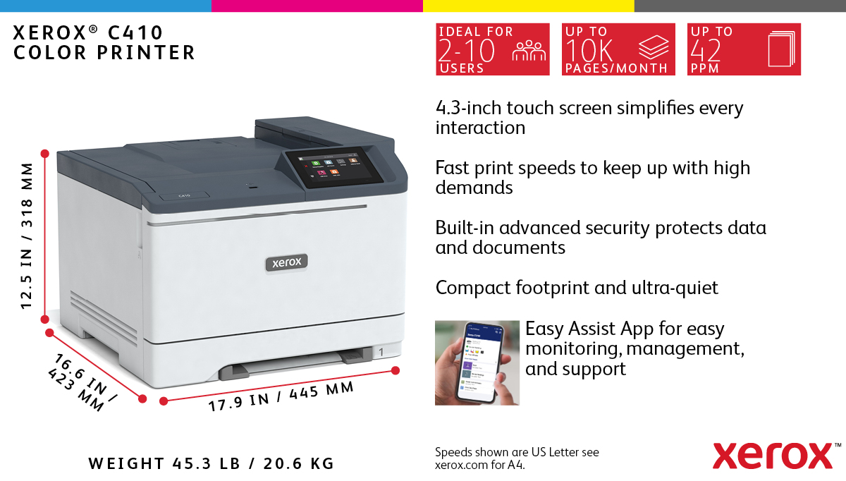 Xerox C410 Colour Laser Printer