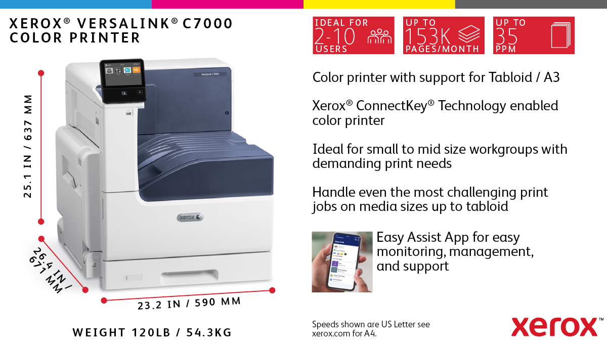 Xerox VersaLink C7000V_N Colour Laser Printer